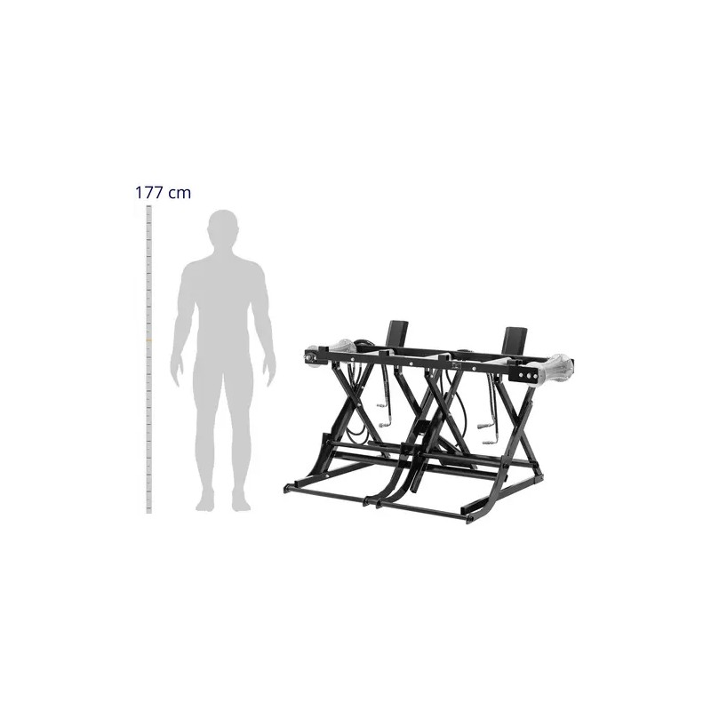 Hydraulinen tukkiennostin 180 kg teräs