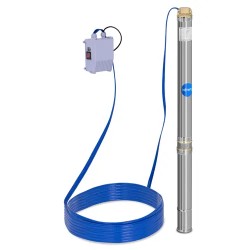 Syväkaivopumppu 70 mm 3800 l h 550 W 60 m nostokorkeus ruostumaton teräs