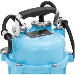 Uppopumppu 250 l/min 750 W kellukskytkimellä ja silppurilla