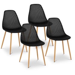 Fromm Starck STAR SEAT 05 tuoli 4 kpl setti musta max 150 kg