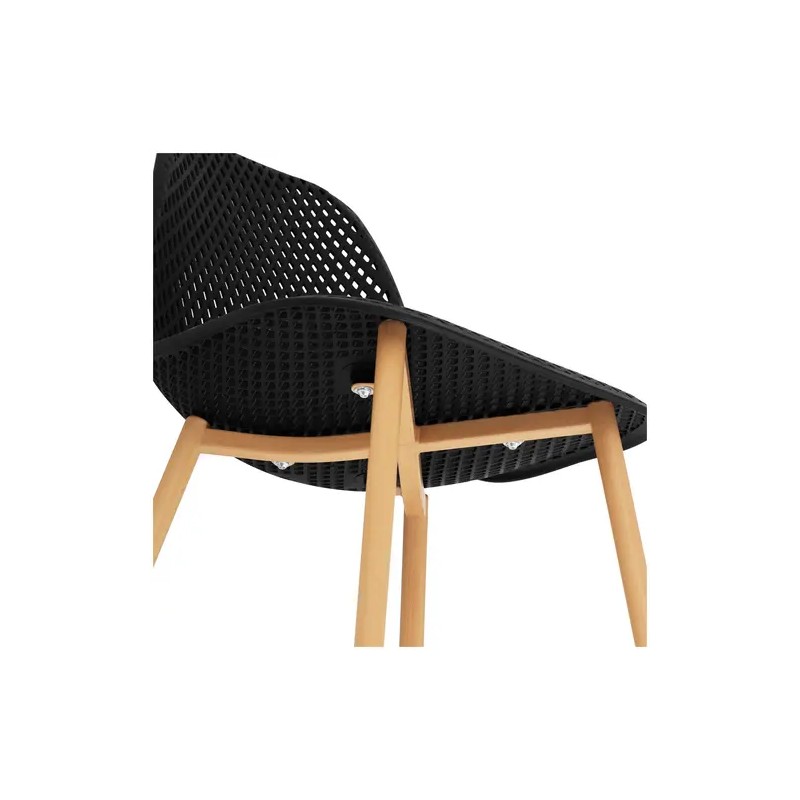 Fromm & Starck STAR_SEAT_05 tuoli, 4 kpl setti, musta, max 150 kg
