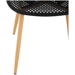 Fromm & Starck STAR_SEAT_05 tuoli, 4 kpl setti, musta, max 150 kg