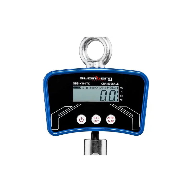Steinberg Systems SBS-KW-1TC nostovaaka 1000 kg / 0,2 kg LCD-näytöllä 2,5 kg