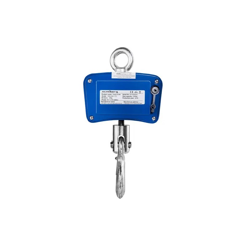 Steinberg Systems SBS-KW-1TC nostovaaka 1000 kg / 0,2 kg LCD-näytöllä 2,5 kg