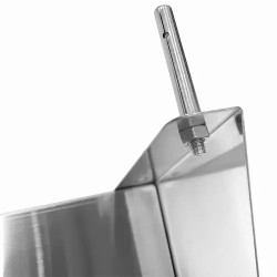 Royal Catering RCWR-5 GN1/6 maustehylly 120 cm, 5 kpl 1/6 GN -astiaa, ruostumaton teräs