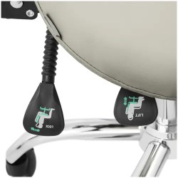 Physa Mannheim Gray satulatuoli selkänojalla 51-65 cm 150 kg
