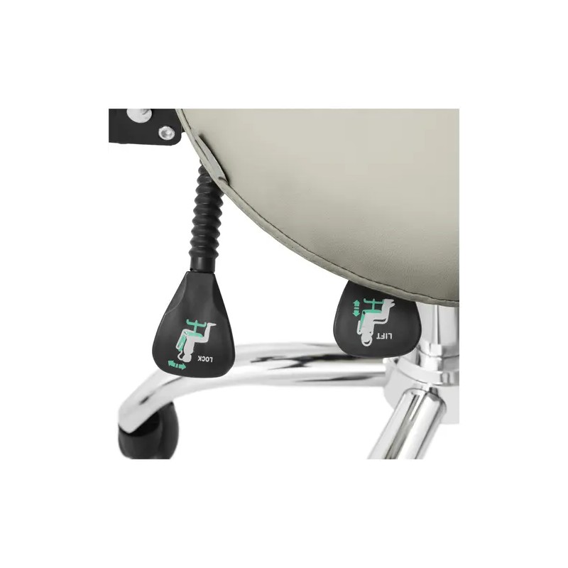 Physa Mannheim Gray satulatuoli selkänojalla 51-65 cm 150 kg