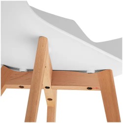 Fromm & Starck STAR_SEAT_17 tuolinsetti 2 kpl, valkoinen, max 150 kg