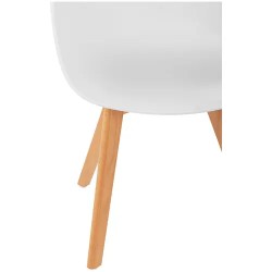 Fromm & Starck STAR_SEAT_17 tuolinsetti 2 kpl, valkoinen, max 150 kg