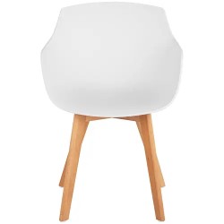 Fromm & Starck STAR_SEAT_17 tuolinsetti 2 kpl, valkoinen, max 150 kg