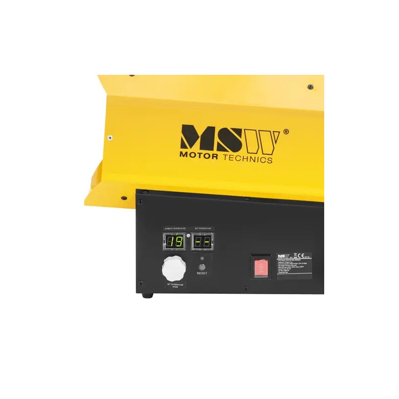 MSW kaasipuhallinlämmitin 40 kW 310 m²