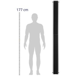 MSW Teleskooppiset alumiinirampit 120 x 19 cm, 2 kpl, kantavuus 272 kg/kpl
