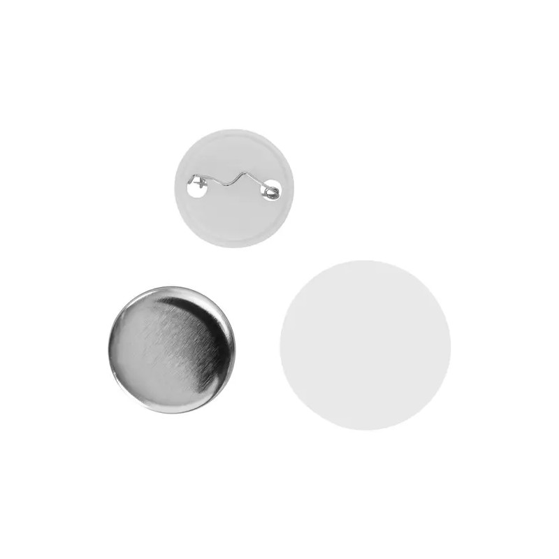 Uniprodo Buttonipohjat 32 mm, 1 000 kpl, 1UNI_PBM_25/32-yhteensopivat