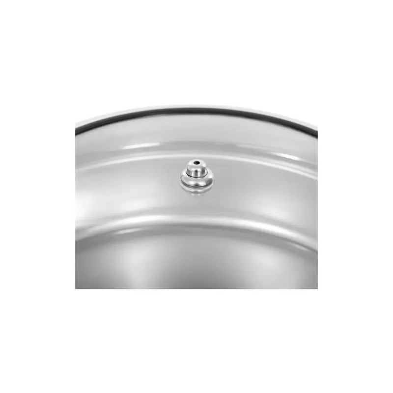 Royal Catering Chafing Dish 5,5 l pyöreä ruokalämmitin näkymällä