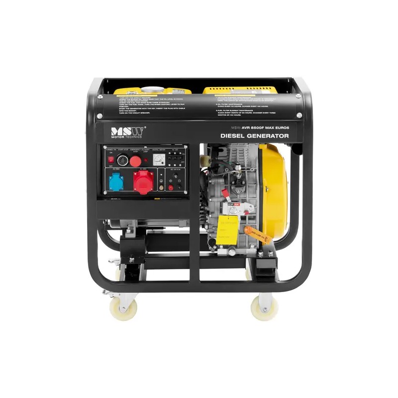 Dieselgeneraattori 10 kVA 2830/8500 W 30 l 230/400 V AVR Euro 5
