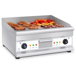 Royal Catering RCG 60H2 sähkögrilli 60 cm sileä 2 x 3200 W alle 33 kg