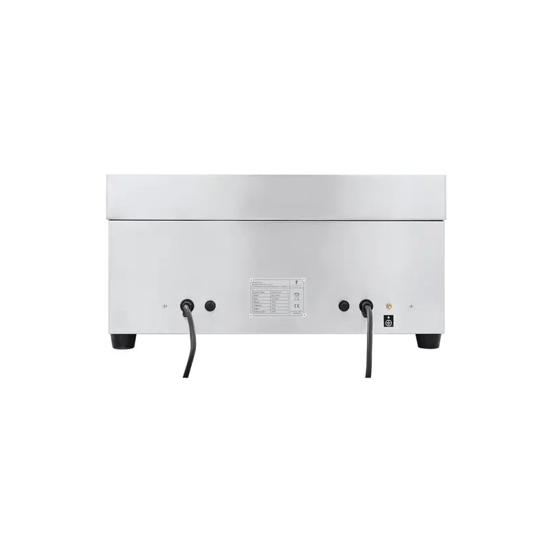 Royal Catering RCG 60H2 sähkögrilli 60 cm sileä 2 x 3200 W alle 33 kg