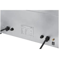 Royal Catering RCG 60H2 sähkögrilli 60 cm sileä 2 x 3200 W alle 33 kg