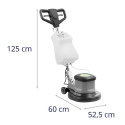 TOPCLEAN 1800PRO+ lattiankiillotuskone 43,2 cm 5 l