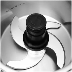 Royal Catering RCBC-8V2 pöytäleikkuri 8 l, 1500 W, 1500/2800 rpm