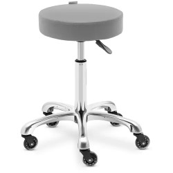 Pyörittävä jakkara WORCESTER DARK GRAY korkeus 530 710 mm 150 kg tummanharmaa