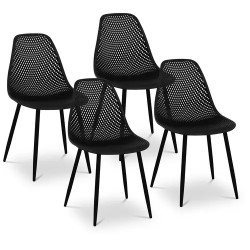 Fromm Starck STAR SEAT 13 tuoli 4 kpl musta max 150 kg