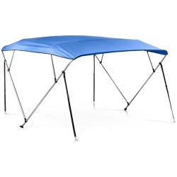 MSW Bimini katos 4 kaarta 243 x 185 198 x 137 cm kobaltinsininen
