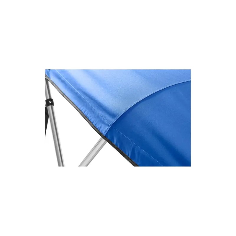 MSW Bimini-katos 4 kaarta 243 x 185-198 x 137 cm kobaltinsininen
