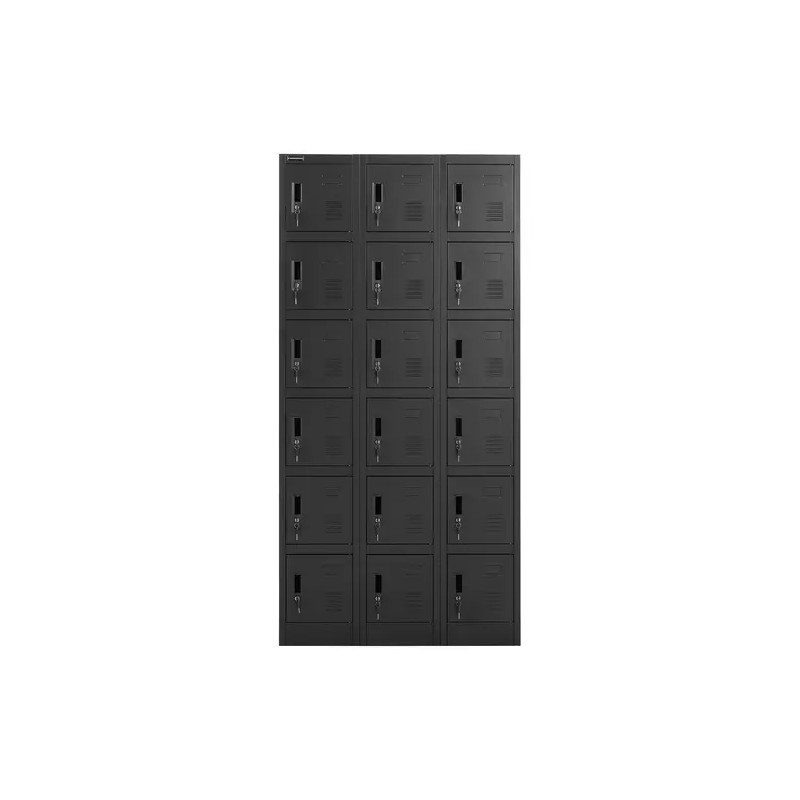 Fromm & Starck metallinen lokerikko 18 lokeroa lukittava 200 kg