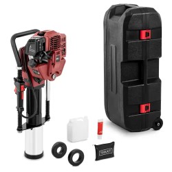 Moottorikäyttöinen tolppavasara 1500 W 3 adapteria