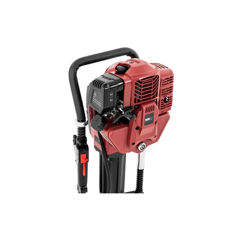 Moottorikäyttöinen tolppavasara 1500 W, 3 adapteria
