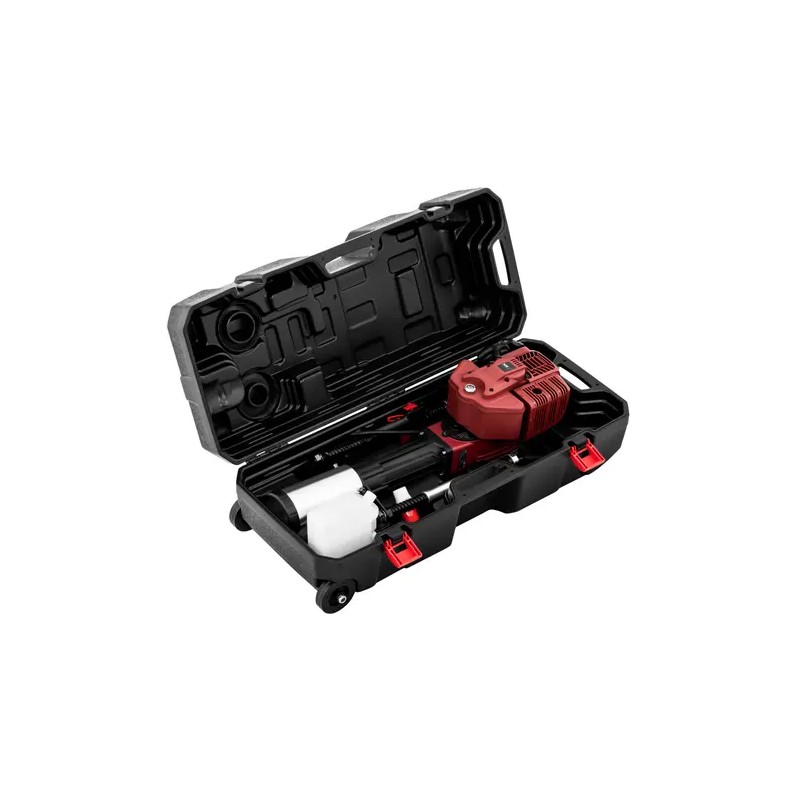 Moottorikäyttöinen tolppavasara 1500 W, 3 adapteria