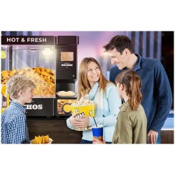 Royal Catering Profi-kastikepumppu nacho-juustolle 3,5 l, musta
