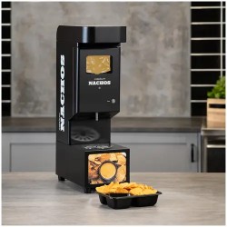 Royal Catering Profi-kastikepumppu nacho-juustolle 3,5 l, musta