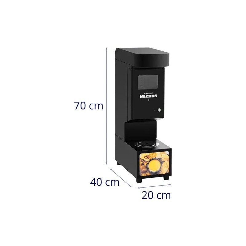 Royal Catering Profi-kastikepumppu nacho-juustolle 3,5 l, musta
