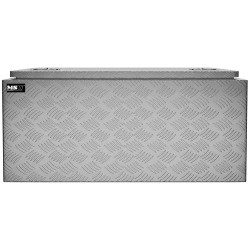 MSW-ATB-910 Kuvioitu alumiininen kuljetuslaatikko 90,5 x 44,5 x 40 cm 172 l