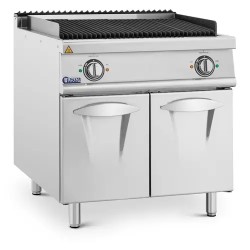 Royal Catering Pro 730 Series lavasteinigrilli 8 1 kW 400 V 80 x 73 cm