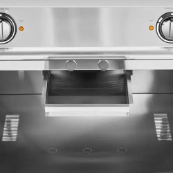 Royal Catering Pro 730 Series lavasteinigrilli 8,1 kW 400 V 80 x 73 cm