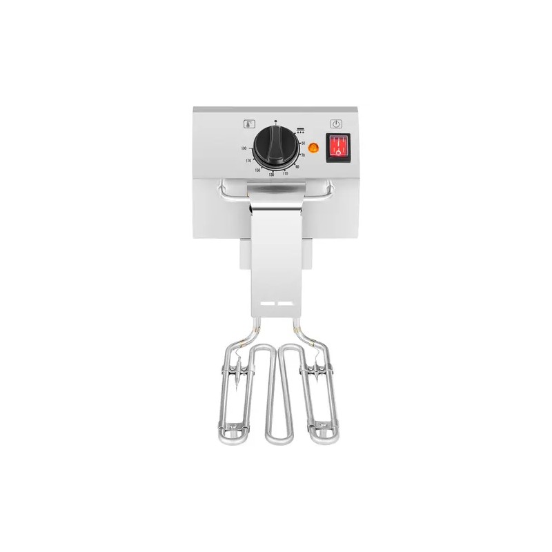Sähkökäyttöinen friteerausallas 8 l 2500 W EGO-termostaatti