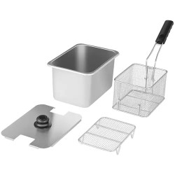 Sähkökäyttöinen friteerausallas 8 l 2500 W EGO-termostaatti