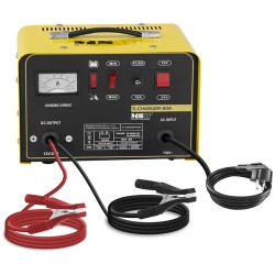 MSW S-CHARGER-50A Akkulaturi ja käynnistysavustaja 12/24 V 20/30 A 8,5 kg