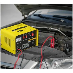 MSW S-CHARGER-50A Akkulaturi ja käynnistysavustaja 12/24 V 20/30 A 8,5 kg