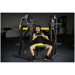 Gymrex GR-MG59 rintaprässi, 135 kg max. kuormitus, musta