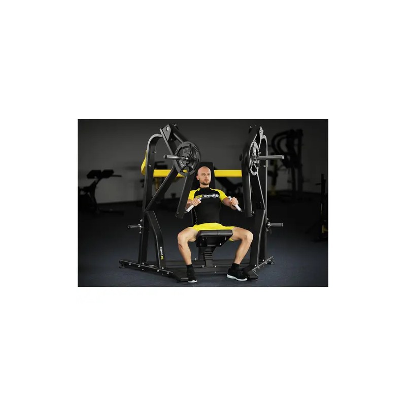 Gymrex GR-MG59 rintaprässi, 135 kg max. kuormitus, musta