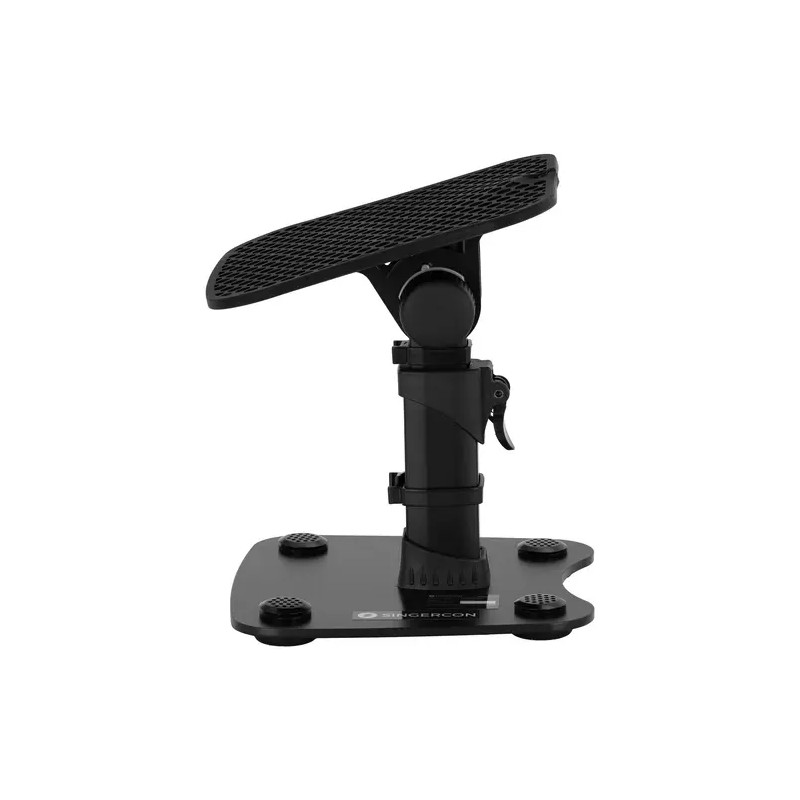 Säädettävä monitori- ja kaiutinteline, korkeus 225–280 mm, kallistus ±15°