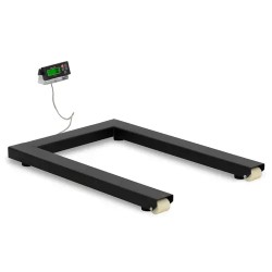 Palettivaaka 1500 kg 0 5 kg 127 x 84 cm ulkoinen LCD näyttö