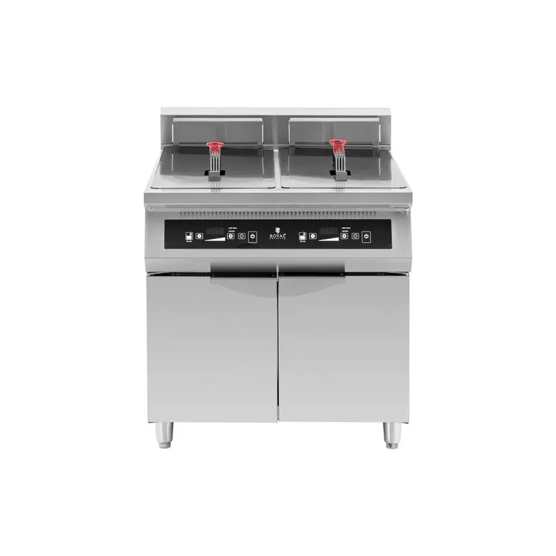 Royal Catering Induktiofriteuse 2 x 30 l 20 000 W 400 V