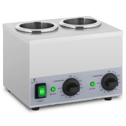 Royal Catering kastikkeenlämmitin 2 x 1 l 40 90 C ruostumaton teräs