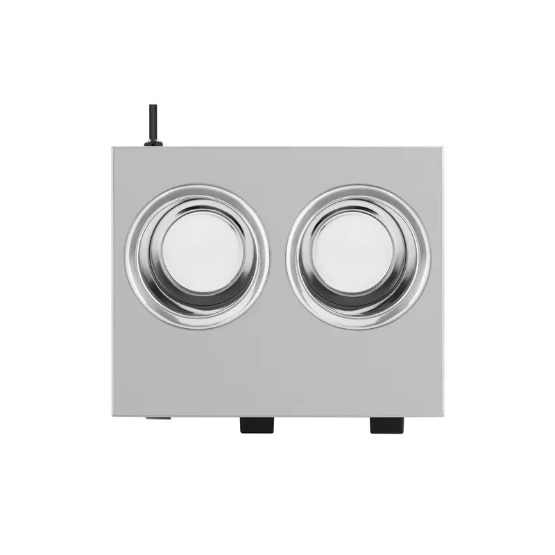 Royal Catering kastikkeenlämmitin 2 x 1 l, 40-90 °C, ruostumaton teräs