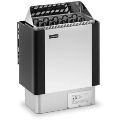Sähkölämmitin saunaan 8 kW 30 110 C ruostumaton teräspaneeli